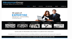 Desktop Screenshot of minuteman-group.com