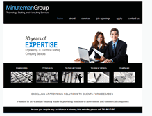 Tablet Screenshot of minuteman-group.com